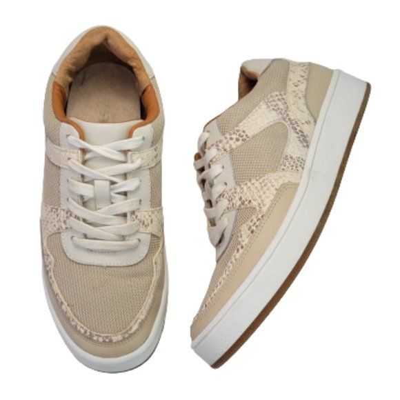 Lucky Brand Womens LK-Hennia Snake Skin Print Low Top Sneaker Shoes Sz 6.5 - Picture 11 of 11